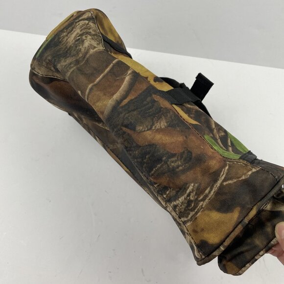 Belle Russo Camo Toiletry Bag Hanging Travel Hunting Canvas - Picture 9 of 15